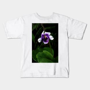 Ivy Leaved Violet Kids T-Shirt